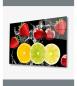 Preview: Fruits Art Design rectangular special Glass Picture!